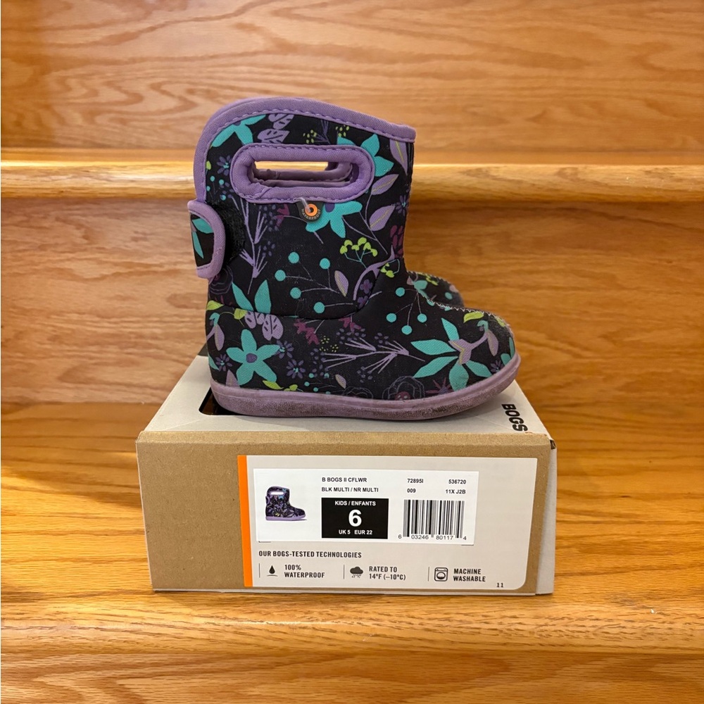 Bogs Floral Waterproof Boots